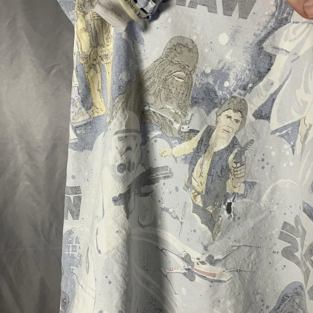 Retro Star Wars Kids Bed Sheet Set Pottery Cotton Non-Standard 56x90 Made Israel